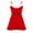 Red, variant on Womens Christmas Lingerie Set Santa Babydoll Chemise Mini Dress Outfit Sleepwear Red S