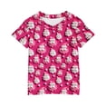 thumbnail image 3 of Darzheoy Christmas Shirts 3-13 Toddler Boy Girls Merry and Bright T-Shirt Christmas Lights Graphic Tees Holiday Tops, 3 of 3