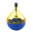 thumbnail image 2 of Cheers.US Interactive Food Dispenser Tumbler Dog Toy with Treats for Small Dogs, Blue Small, 2 of 13