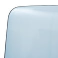 thumbnail image 3 of LeisureMod Murray Mid-Century Modern Dining Chair - Transparent Blue Acrylic, Ergonomic Design, Stackable, 3 of 9