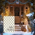 thumbnail image 3 of Watercolor Christmas Tree Merry Christmas Garden Flag 12x18 Inch Double Sided Outside, Festive Holiday Yard Outdoor Decorative Flag, 3 of 7