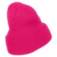 thumbnail image 3 of I'd Rather Be Ghost Hunting Long Beanie - Magenta OSFM, 3 of 5