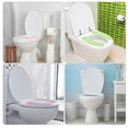 thumbnail image 4 of Almohadillas para asiento de inodoro con calentador de baño Dinheiro, almohadillas reutilizables para asiento de inodoro, almohadilla para asiento de inodoro, 4 of 5