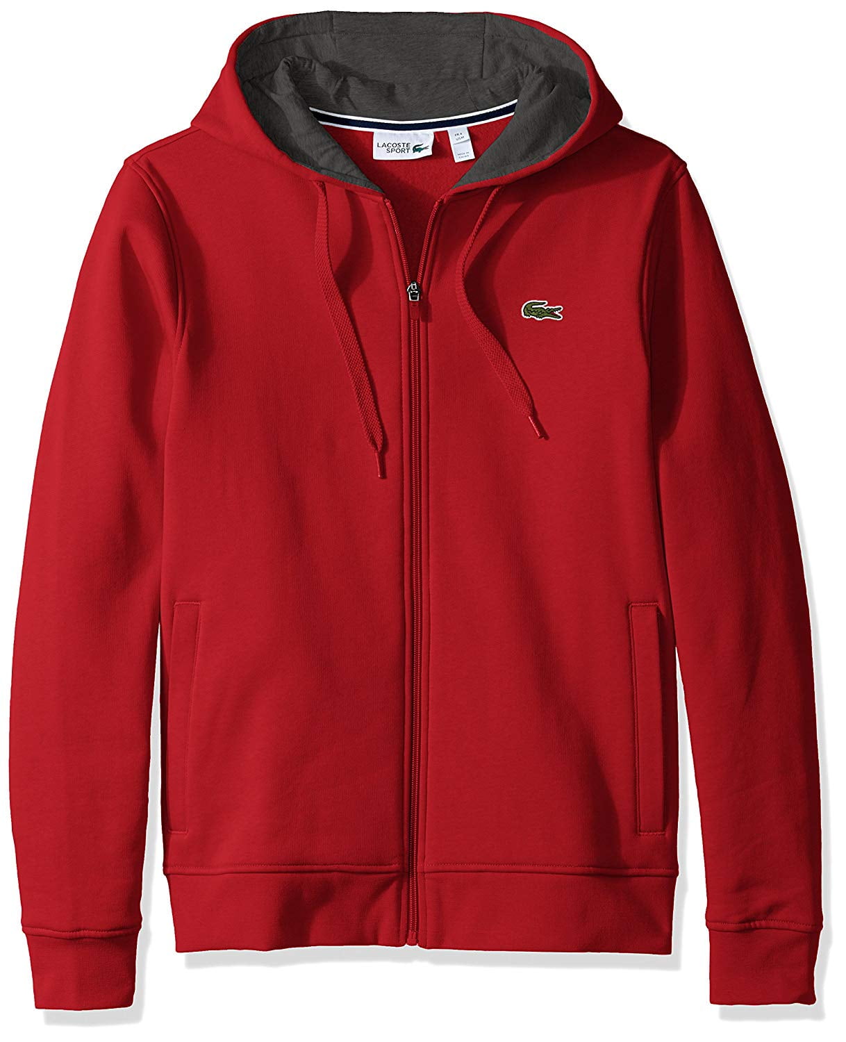 lacoste zip sweatshirt