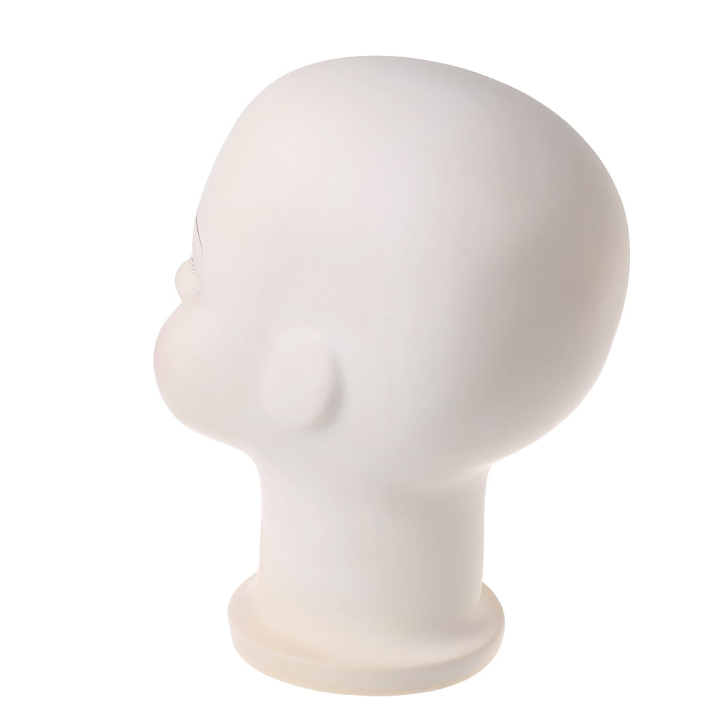 XISAOK Children Mannequins Manikin for Head For Wig Hats Show Model Stand Display