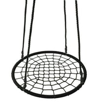 ZENY Largest 48" Tire Web Tree Net Swing - 360 Rotate°- Adjustable Hanging Ropes - for Multiple Kids or Adult