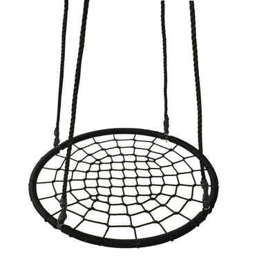 ZENY Largest 48" Tire Web Tree Net Swing - 360 Rotate°- Adjustable Hanging Ropes - for Multiple Kids or Adult