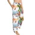 thumbnail image 2 of Kll Womens Gnome And Surfing Print Pajama Pants Soft Pajama Bottoms For Women Cozy Lounge Pants, 2 of 9