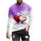 thumbnail image 2 of Blusas y camisas de manga larga y cuello redondo para hombre, camisetas casuales con estampado de moda y cuello redondo, blusas de licra de manga corta para hombre., 2 of 5
