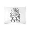 thumbnail image 1 of BSDHOME Denser Cats Deisign Pillowcase Pillow Cover Two Sides Printing 20x30 Inches, 1 of 1