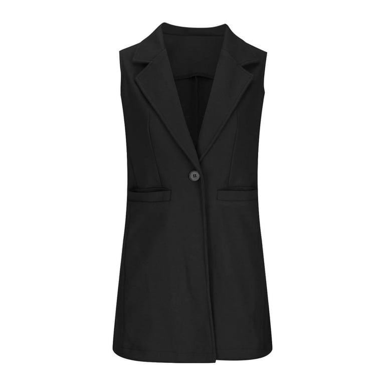 APEXFWDT Womens Fashion 2024 Sleeveless Blazer Vest Spring APEXFWDT Womens Fashion 2024 Sleeveless Blazer Vest Spring