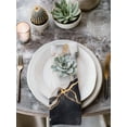 thumbnail image 3 of Cloth Napkins 1 Piece - 20x20 Inches, Marble Black Washable Reusable Table Napkins, Abstract Gold White Brick Stone Motif Soft & Absortbent Dining Napkin for Party Wedding Hotel Restaurant, 3 of 8