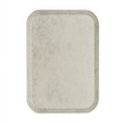 Cambro 1015531 10 1/8" x 15" Galaxy Silver Antique Parchment Insert for 1520 Fiberglass Camtray - 24/Case