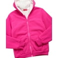 thumbnail image 2 of Coney Island Girls Hoodie - Cozy Soft Fleece Sherpa Lined Hoodie Zip Up Sweatshirt for Girls (4-16), 2 of 7