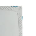 thumbnail image 3 of Ambesonne Tropical Fitted Sheet, Hawaiian Island Aqua, Twin XL Size, Aqua White, 3 of 3