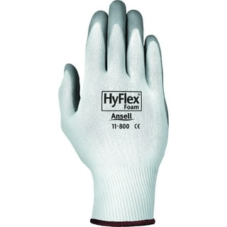 Ansell HyFlex Cut Resistant Work Gloves for Men and Women in Nylon, Extra  Thin, Working Glove for Mechanics, Automotive, Industrial or  Home-improvement environment, Blue, Large, 12 Pairs: : Tools &  Home Improvement