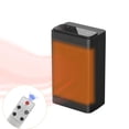 thumbnail image 1 of Calentador eléctrico de ventilador grande para el hogar, Control remoto, máquina de calefacción PTC segura y rápida, hoja de advertencia de bajo consumo, manta eléctrica, 1 of 4