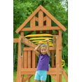 thumbnail image 3 of Mountain View Playset with Tarp Roof, Monkey Bars, Climbing Wall & Slide, 3 of 6