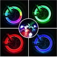 thumbnail image 5 of JUMRHFAN 20 Pcs LED Wheel Lights, Tire Tyre Wheel Valve Caps Lights, Multicolor Waterproof Tire Motion Neon Light Lamp for Car Bike Bicycle Motorcycle (5 Colors Light), 5 of 8