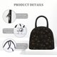 thumbnail image 4 of Balery Gold Spiders And Cobwebs Bolsa de Almuerzo para Mujeres, Caja de Almuerzo, Bolsa de Almuerzo Pequeña Impermeable, Tote de Almuerzo Reutilizable con Gran Capacidad, 4 of 6