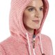 thumbnail image 3 of Trespass - Forro Polar Kari de Rayas para Mujer (Rhubarb Jaspeada), 3 of 6