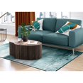 thumbnail image 2 of Deerlux Modern Living Room Area Rug with Nonslip Backing, Abstract Teal Pattern, 2 of 5