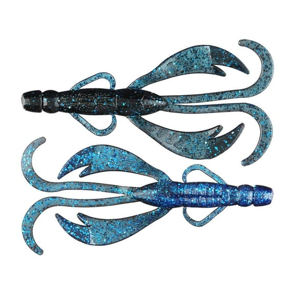 Big Bite Baits 5 inch Battle Bug Soft Plastic Creature Bait (Green Pumpkin)