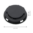 thumbnail image 2 of 50Pcs Plastic Bottom Plugs Plaster Figurine Saving Boxes (Random Color), 2 of 9