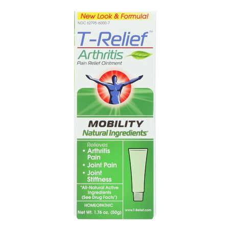 T-relief Zeel - Arthritic Pain - Osteoarthritis - Joint Stiffness - 1.76 (Best Painkiller For Osteoarthritis)