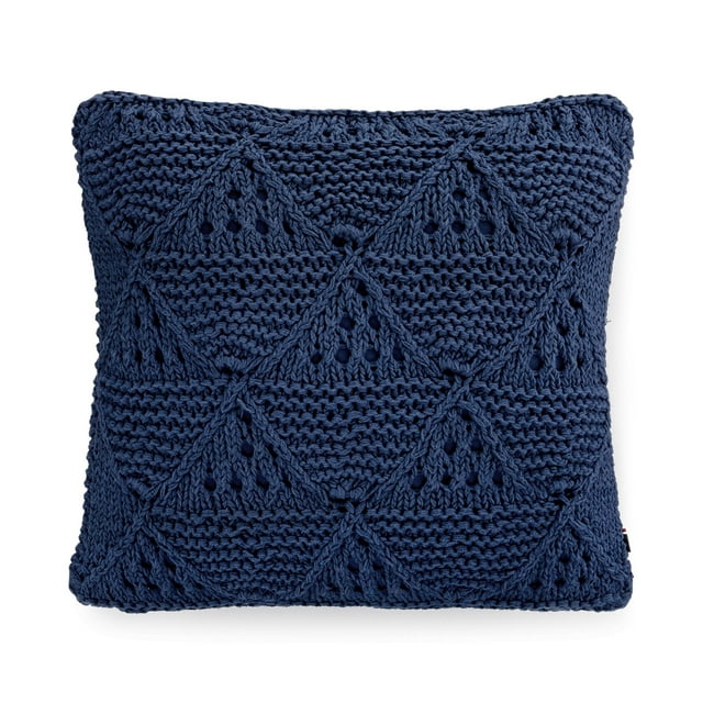Tommy Hilfiger Bar Harbor Navy 20″ Square Decorative Pillow Bedding