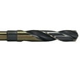 thumbnail image 3 of 1-3/16" Reduced Shank HSS Black & Gold KFD Drill Bit, 1/2" Shank, 3-Flat Shank, Pack of 1, 3 of 3