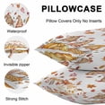 thumbnail image 4 of Thanksgiving Fall Outdoor Pillow Covers 18x18 Inch Throw Pillow Covers Set of 2 Waterproof Decorative Pillow Cases Country Gnomes Pumpkin Maple Leaves Cushion Covers for Patio Furniture Garden Couch, 4 of 8