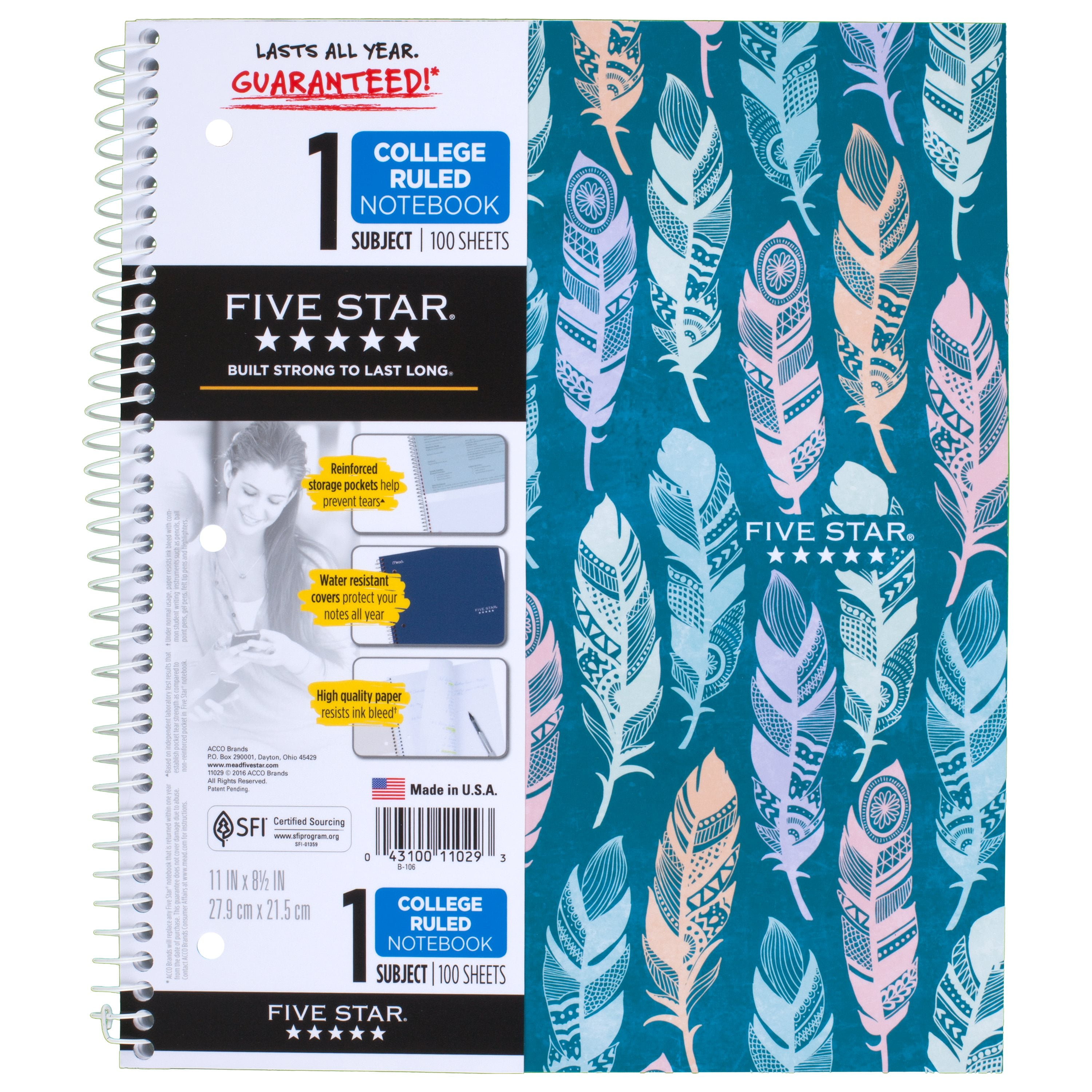 Five star notebooks cancerfas