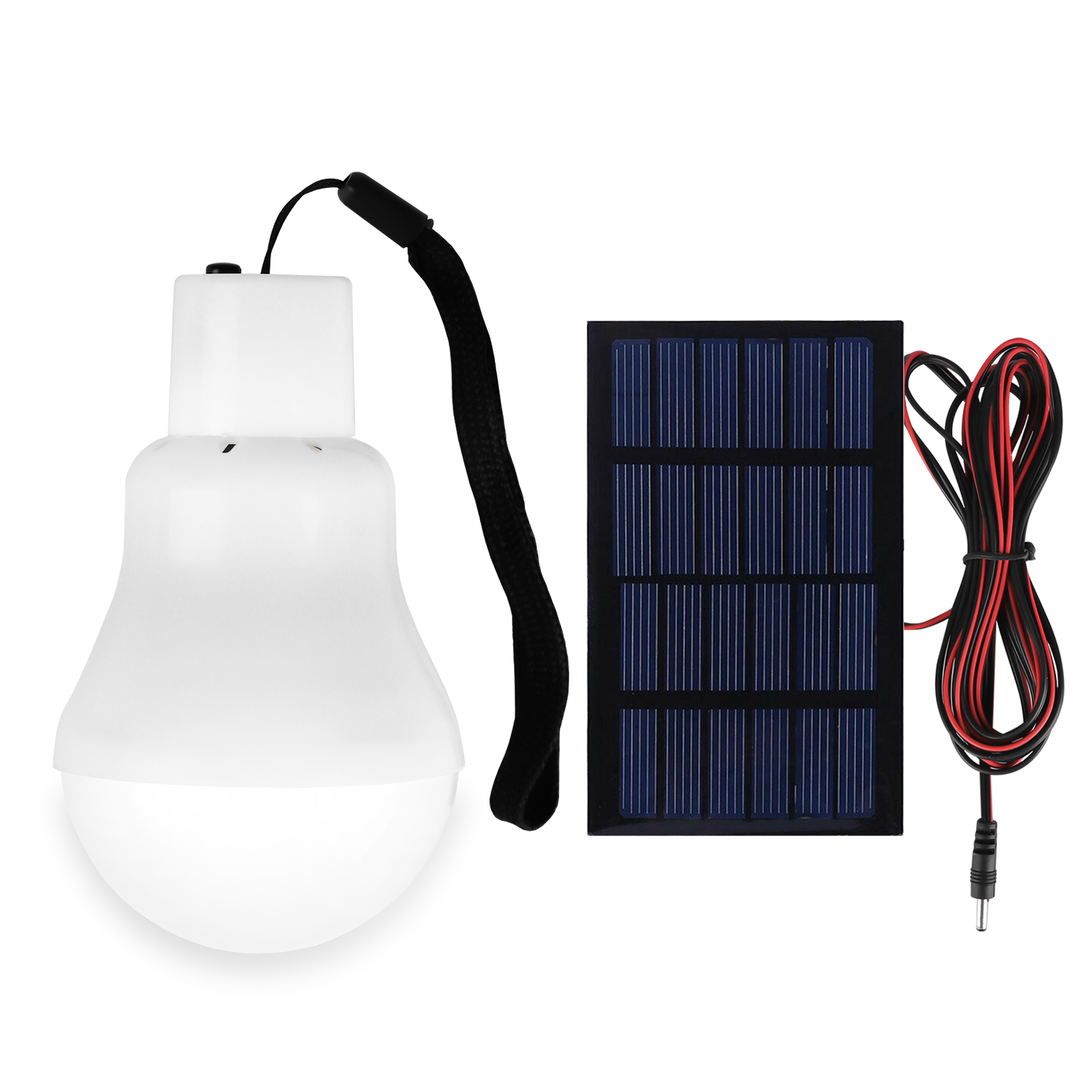 2/1pcs Solar Light Bulb, EEEkit Solar Lamp Portable LED Light Solar Panel  Powered Rechargeable Lights for Home Shed Barn Indoor Outdoor Emergency  Hiking Tent Power Outage Camping Night Lighting, White - Walmart.com