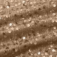 thumbnail image 6 of LWavelet Crew Neck Sequin Blouse Womens Plus Size 3/4 Puff Sleeve Asymmetric Hem Loose Fit Top Gold M, 6 of 7