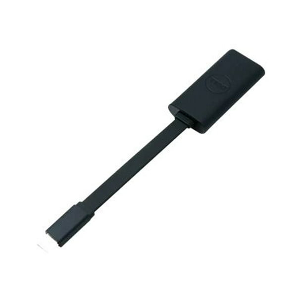 Dell - Adaptateur Réseau - USB-C - Gigabit Ethernet - Noir - avec 1 An de Réparation sous Garantie Matérielle de Base - pour Latitude 54XX, 73XX, 74XX; Précision 35XX, 55XX, 75XX; Vostro 13 5310; XPS 15 95