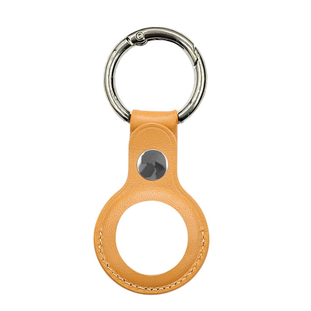 Tracker Case Protector de localizador de cubierta anti-perdida con reemplazo de llavero para iOS AirTags, Amarillo tholdsy EL002191-07