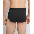 thumbnail image 4 of Hanes Explorer Men’s Brief Underwear, 2-Pack Black/Grey S, 4 of 7
