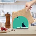 thumbnail image 2 of Yayeee Napkin Holder for Table Kitchen Paper Tissue Organization, Green Cat, 2 of 8