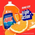 thumbnail image 3 of Ajax Ultra Triple Action Dishwashing Liquid Dish Soap, Orange Scent, 145 Fluid Ounce, 3 of 16