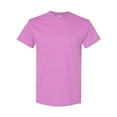 thumbnail image 1 of ¿Algodón grueso Gildan para adultos? 5.3 onzas Camiseta 2XL Hthr Rdnt Orquídea Gildan 5000, 1 of 1
