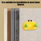 thumbnail image 5 of Crab Shaped Adhesive Wall Hook | No Drill Self-Stick Strong Plastic Hanger | Waterproof Key Towel Holder | Decorative Storage for Kitchen Bathroom Closet Door | 1 Pack | Red Yellow White |, 5 of 6