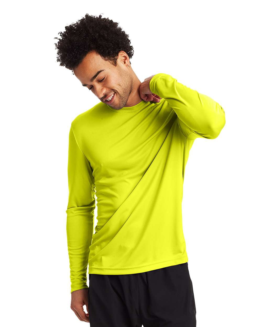 Hanes Cool Dri® Long Sleeve Performance TShirt Size up to 3XL