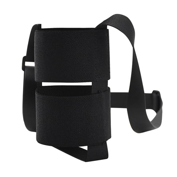 Portable Sport Water Bottle Sleeve, Polyester Pouch with Adjustable Shoulder Strap, Foldable, Universal for 16-48oz Bottles, Outdoor Use