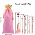 thumbnail image 4 of Juego de brochas de maquillaje de anime japonés de 5 piezas, juego de brochas de maquillaje de regalo para cosplay de anime cosmético para mujeres, 4 of 7