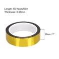 thumbnail image 2 of Unique Bargains Gold Tone Metalized Tape 1 Inch x 55 Yards Decor Tape for DIY, 2 of 6