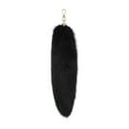 thumbnail image 1 of Llavero de peluche, colgante de piel sintética, adorno, adorable colgante peludo, coche Negro, 1 of 9