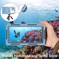 thumbnail image 3 of Funda impermeable para teléfono de buceo YOGRE para iPhone/Samsung Blue, 3 of 5