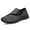 Black, variant on LASUDRAA Diabetic Shoes for Women Breathable Flat On Edema Lightweight Casual Walking Shoes