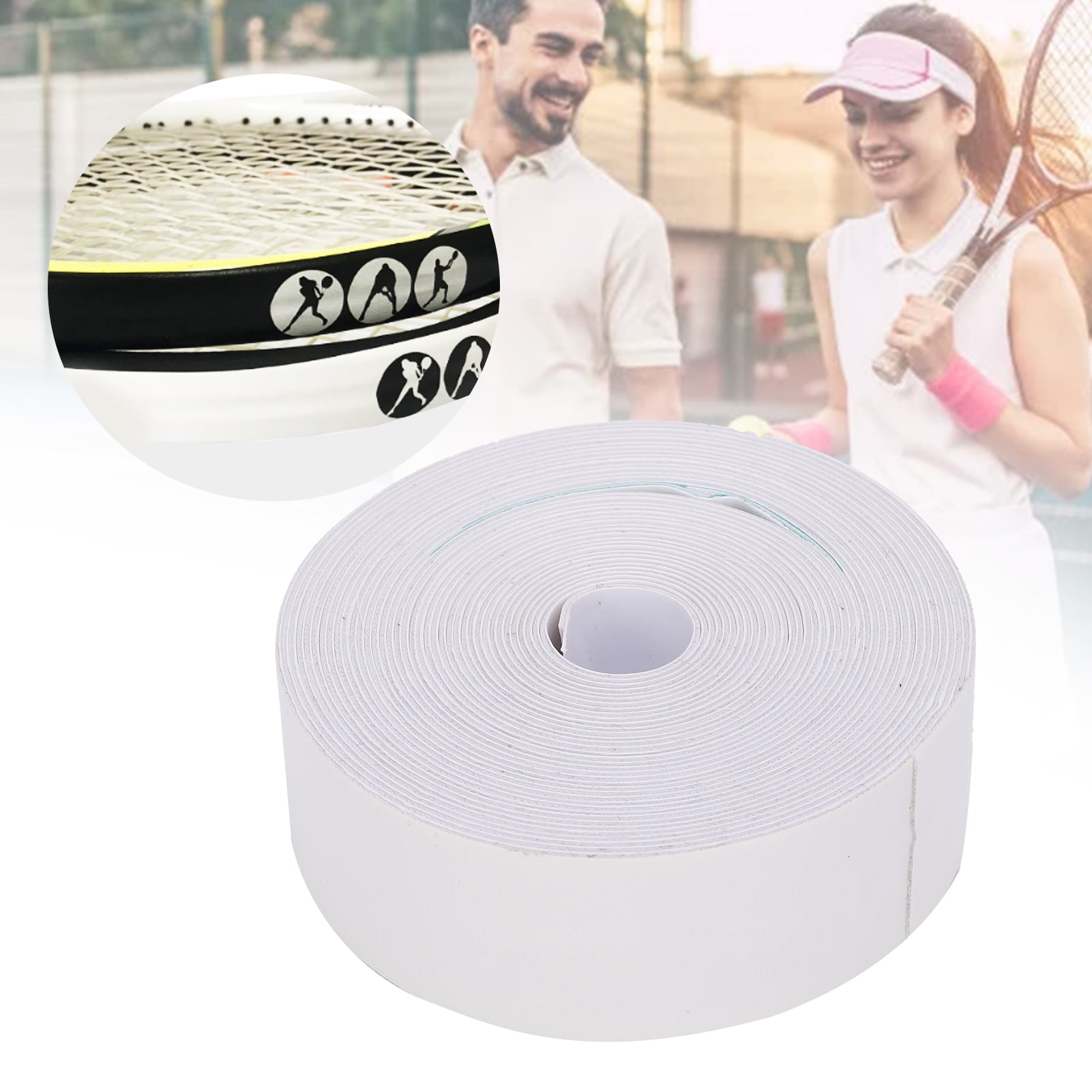BANDE DE PROTECTION RAQUETTE DE TENNIS ARTENGO PROTECT TAPE NOIR LOT DE 3 ARTENGO | Decathlon